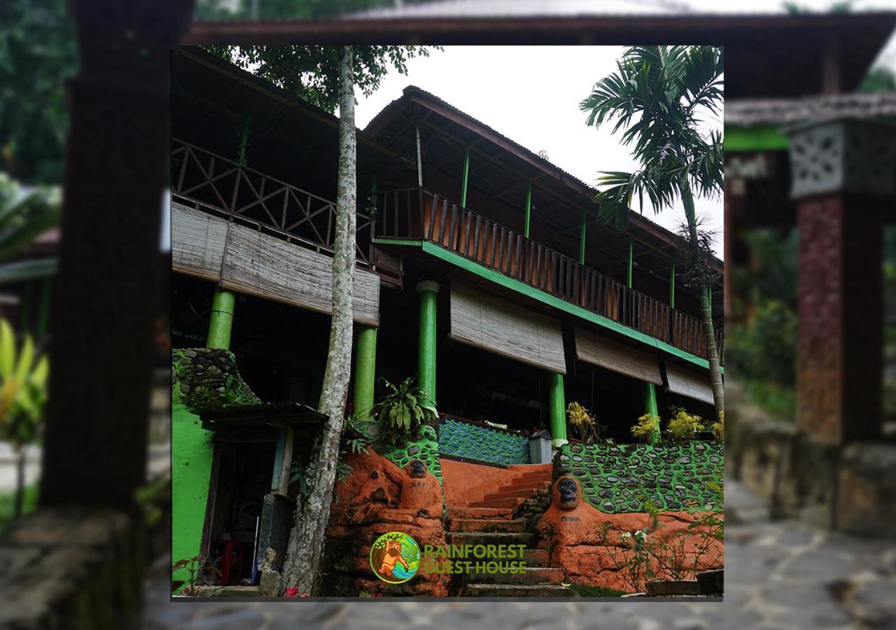 Rain Forest Guest House And Jungle Trekking Bukit Lawang Eksteriør billede