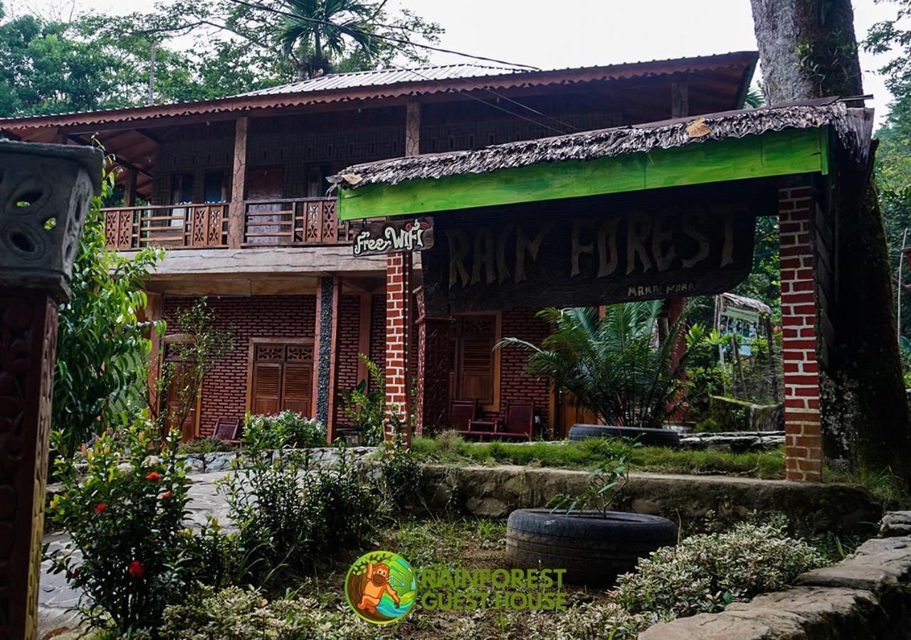 Rain Forest Guest House And Jungle Trekking Bukit Lawang Eksteriør billede