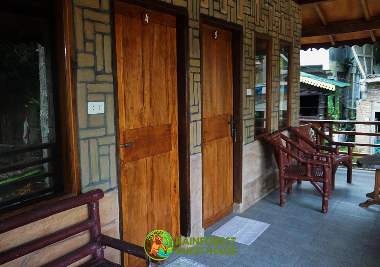 Rain Forest Guest House And Jungle Trekking Bukit Lawang Værelse billede