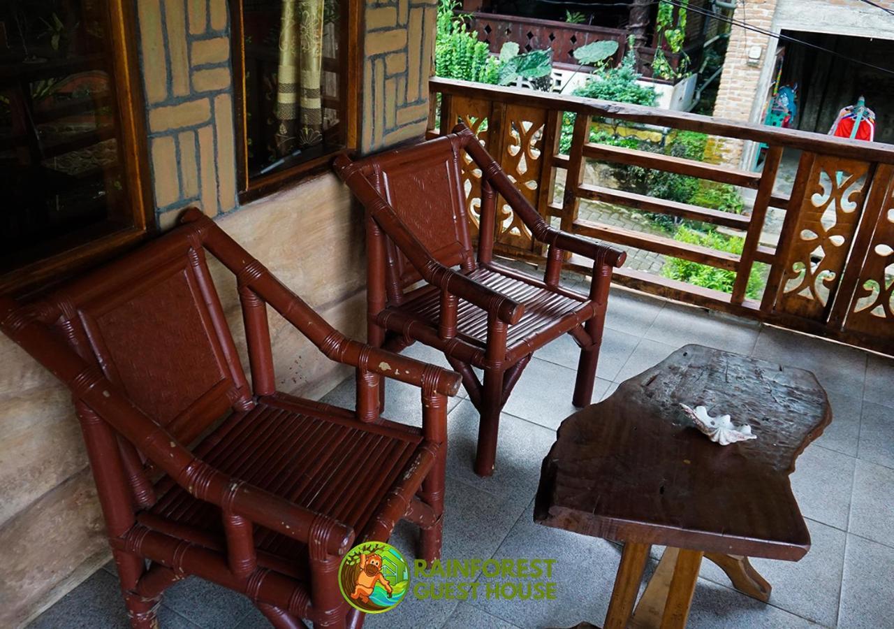 Rain Forest Guest House And Jungle Trekking Bukit Lawang Eksteriør billede
